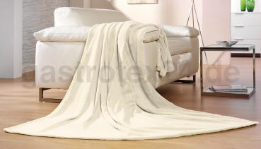 Mikrofaserdecke Memphis Premium creme